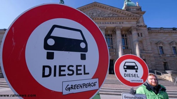 شهرهای آلمان می‌توانند از تردد خودروهای گازوئیلی جلوگیری کنند