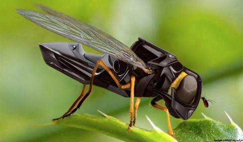 گرده‌افشانی با زنبورهای رباتیک