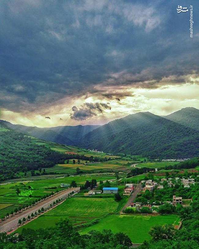 نمایی زیبا از استان گرگان
